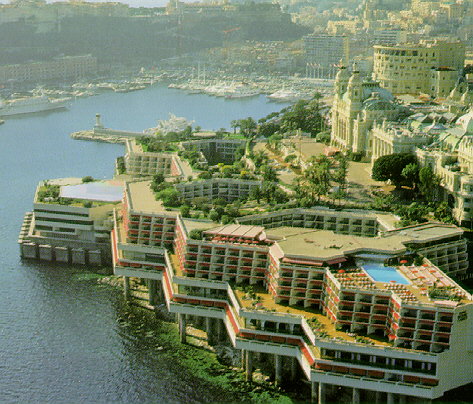 Veduta del Loews Hotel