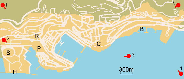Mappa di Montecarlo
